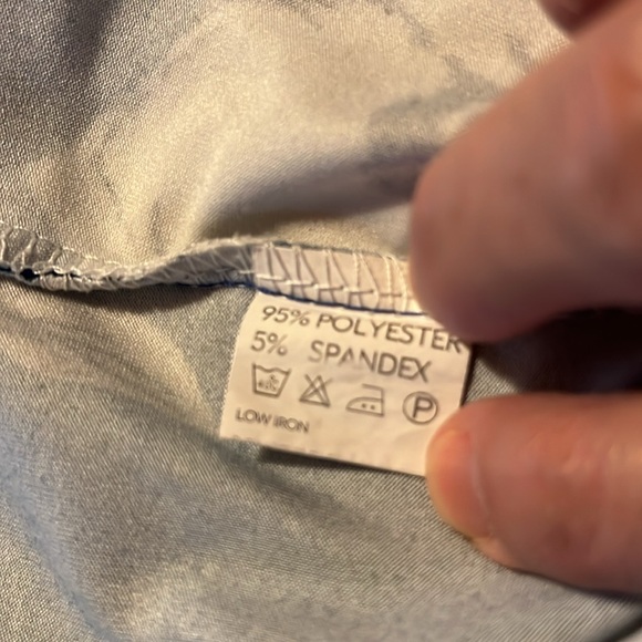 Blue floral top size large - Picture 4 of 4